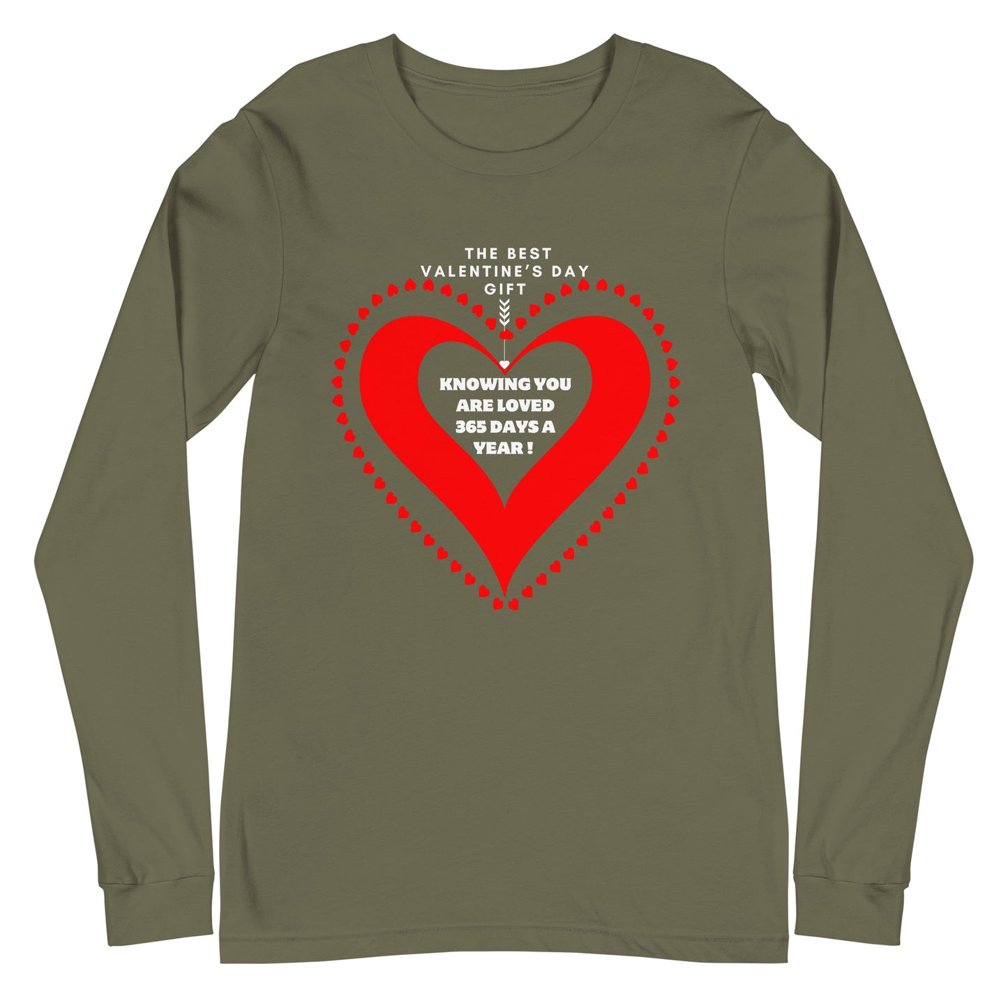 Valentine's Day Unisex Long Sleeve T shirt