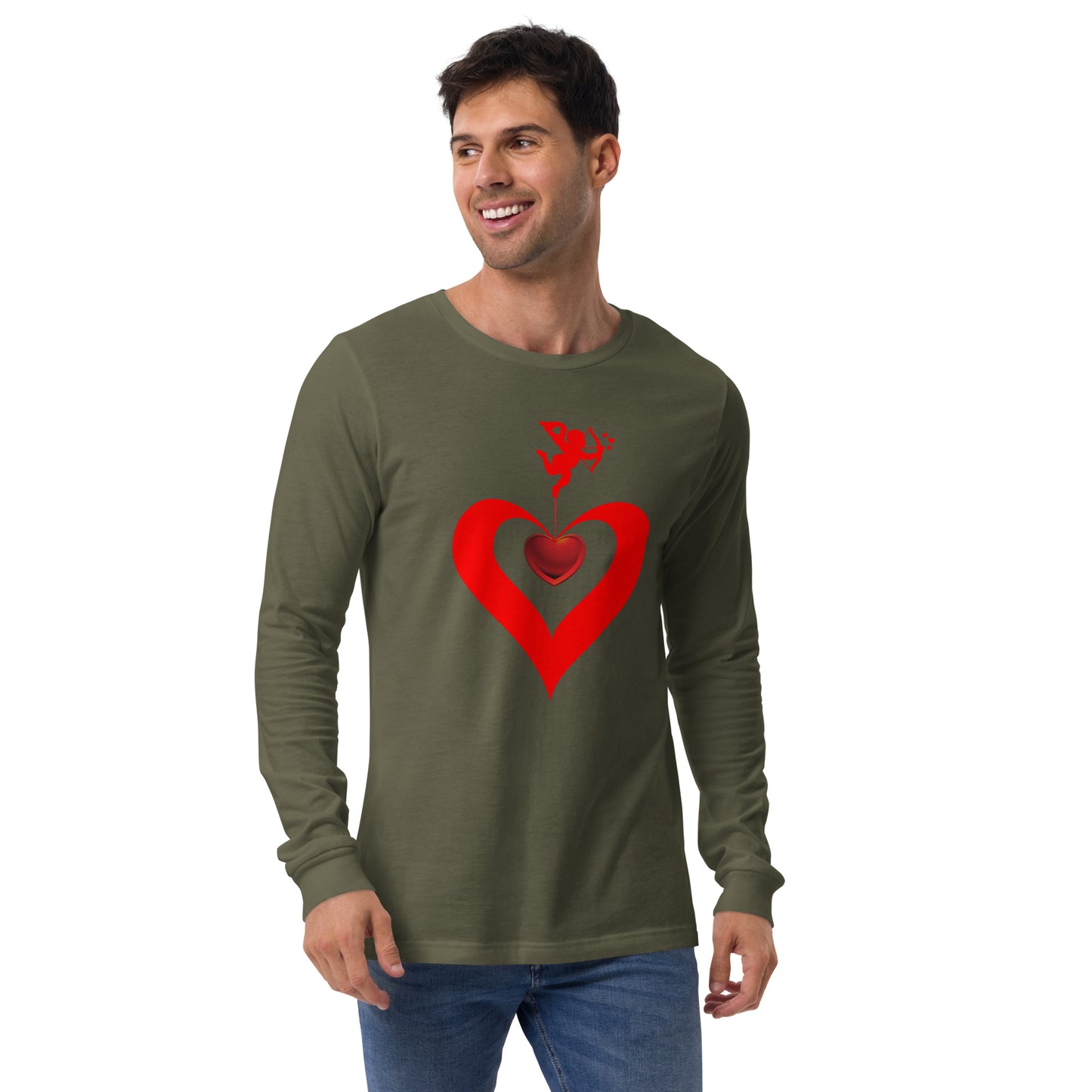 Valentine's Day Unisex lightweight Long Sleeve T shirt