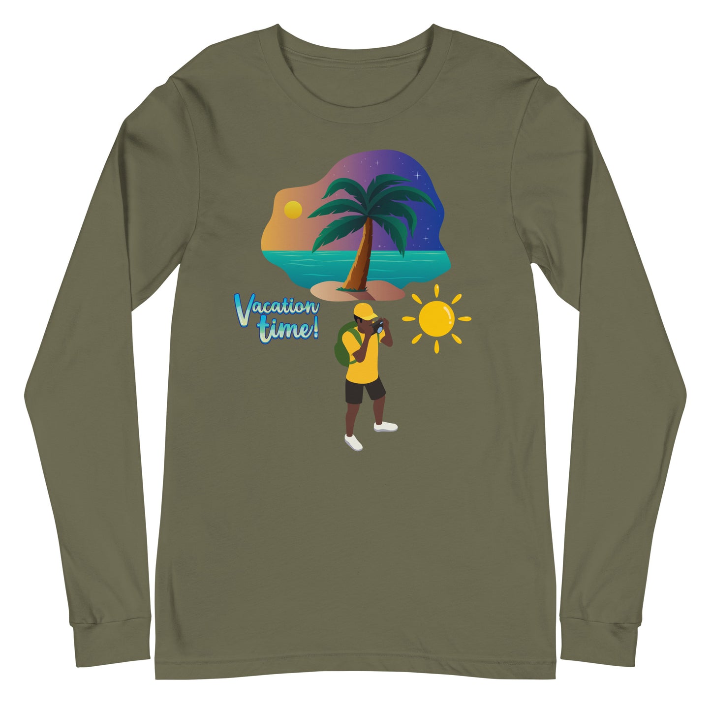 Vacation Inspirational long sleeve T Shirt