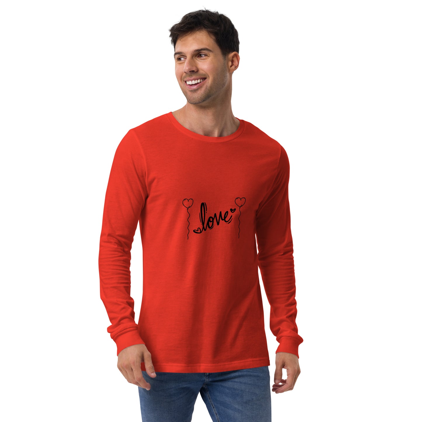 Valentine's Day Unisex lightweight Long Sleeve T shirt