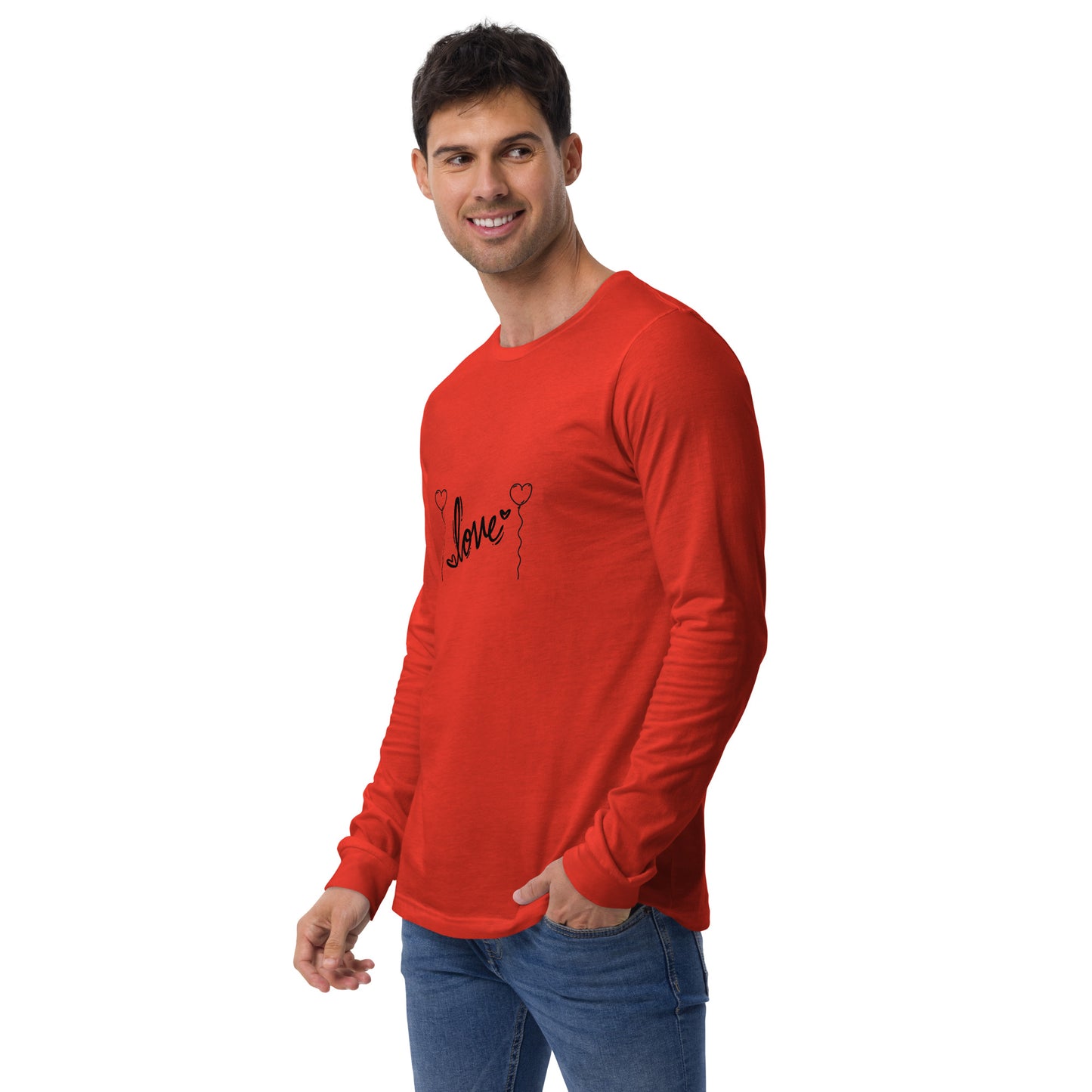 Valentine's Day Unisex lightweight Long Sleeve T shirt