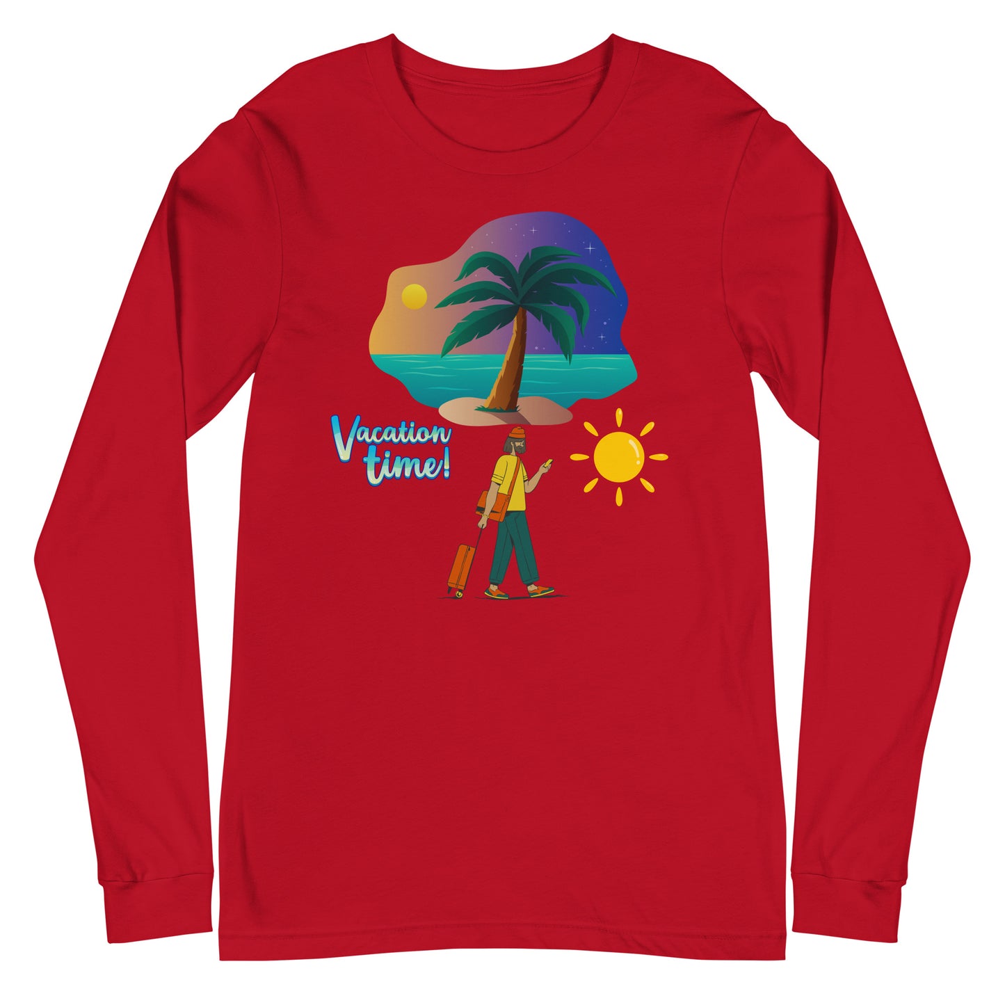 Vacation Inspirational long sleeve T Shirt