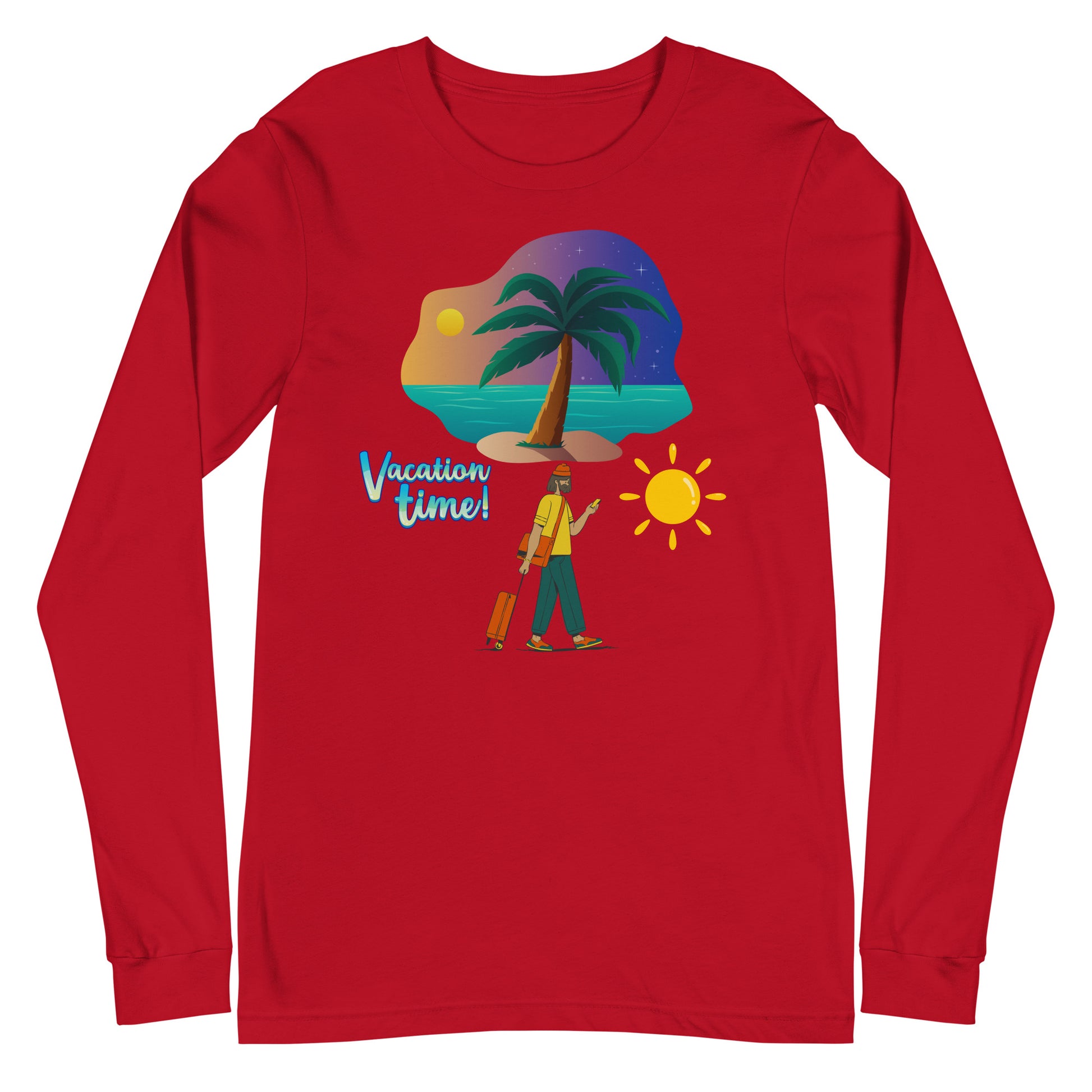 Vacation Inspirational long sleeve T Shirt