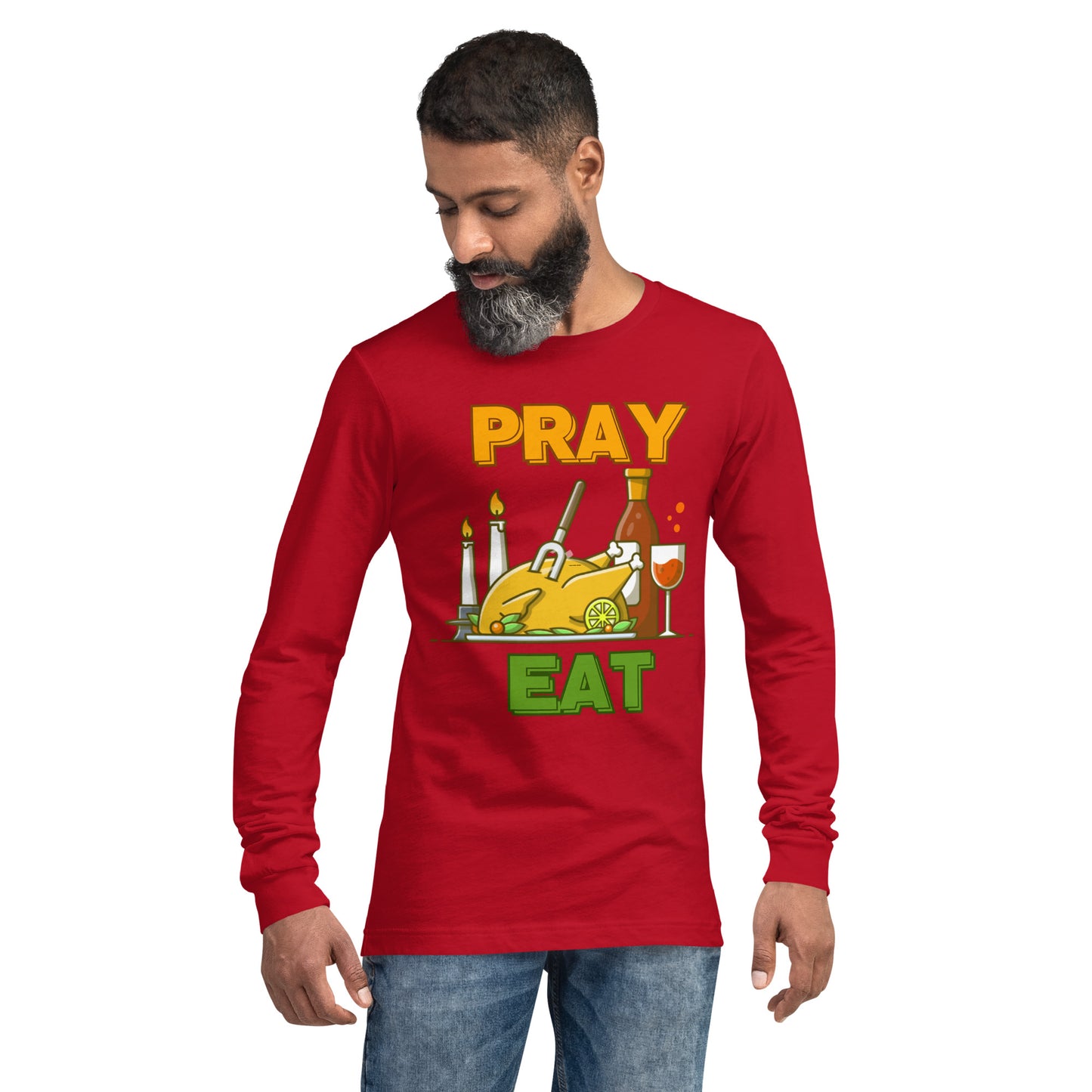 Thanksgiving lightweight Long Sleeve T Shirt Unisex