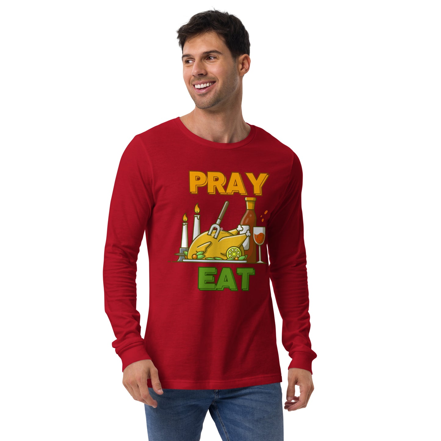 Thanksgiving lightweight Long Sleeve T Shirt Unisex