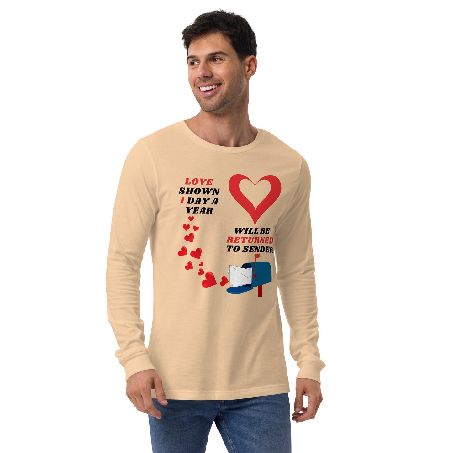 Valentine's Day Unisex Long Sleeve T shirt