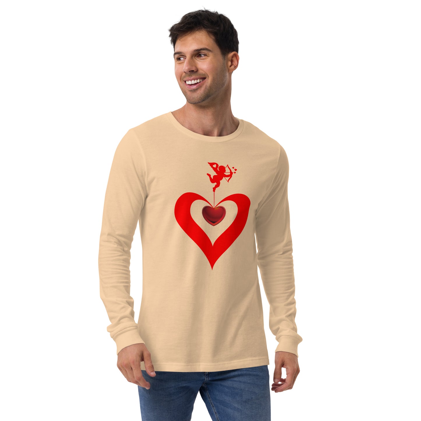 Valentine's Day Unisex lightweight Long Sleeve T shirt