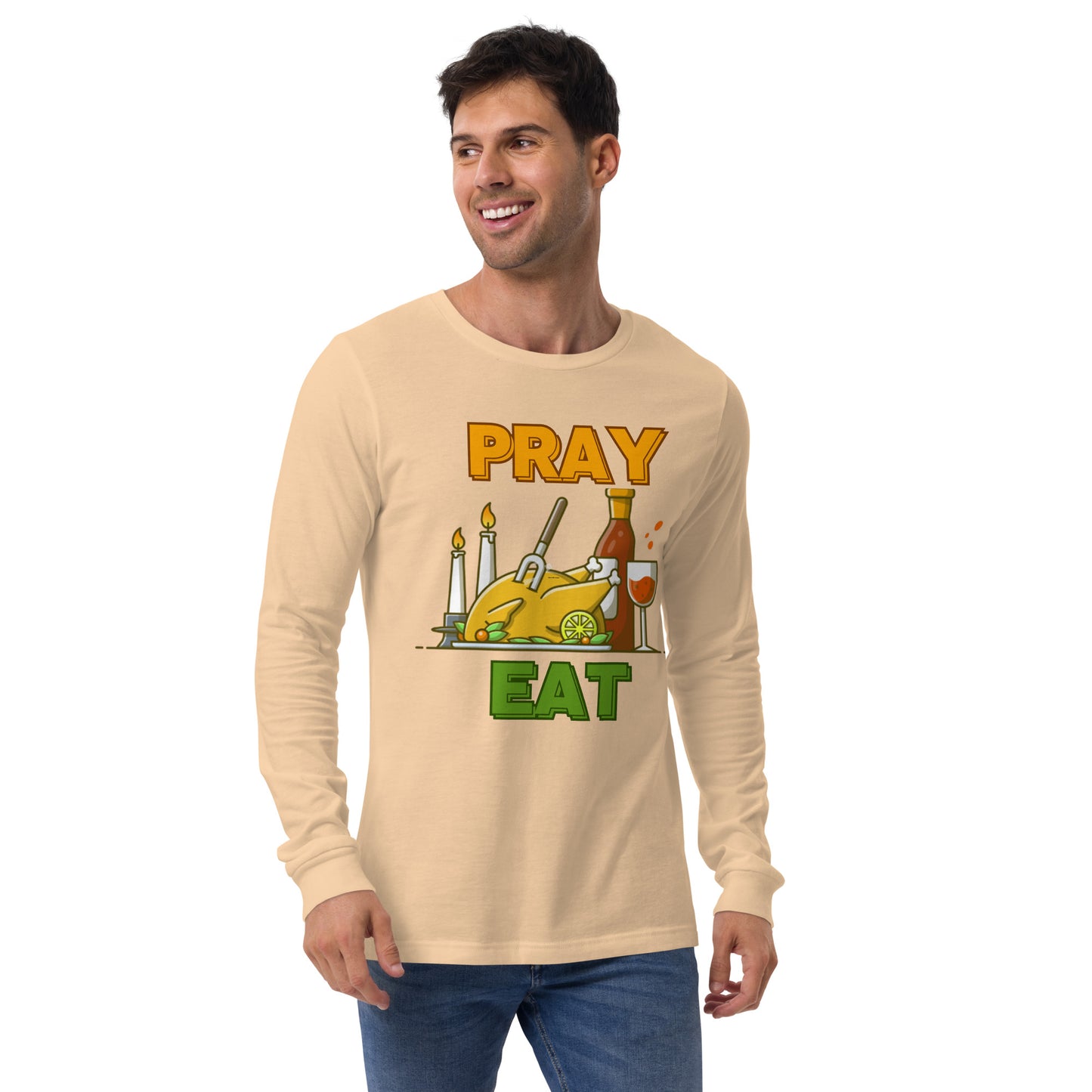 Thanksgiving lightweight Long Sleeve T Shirt Unisex