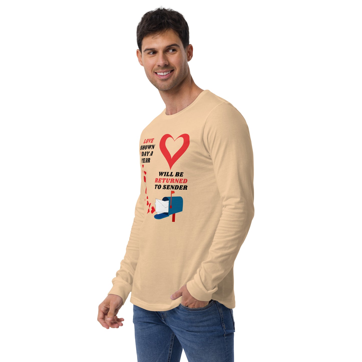 Valentine's Day Unisex lightweight Long Sleeve T shirt