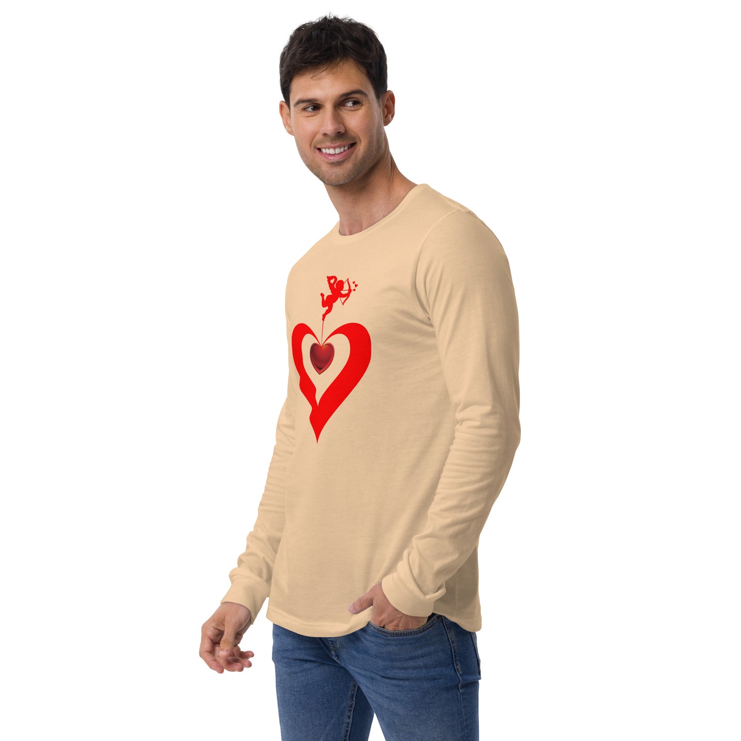 Valentine's Day Unisex lightweight Long Sleeve T shirt