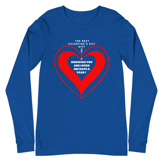 Valentine's Day Unisex Long Sleeve T shirt