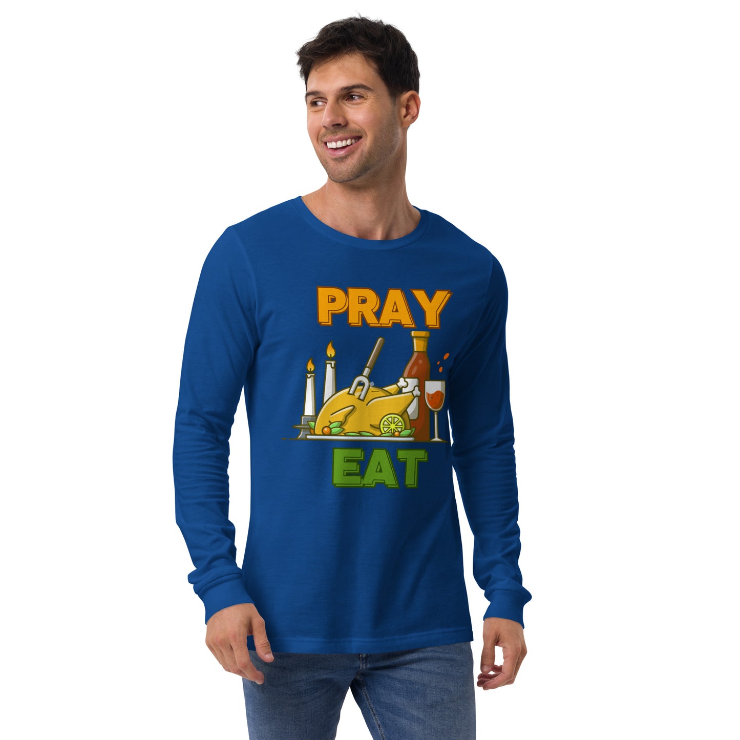 Thanksgiving lightweight Long Sleeve T Shirt Unisex