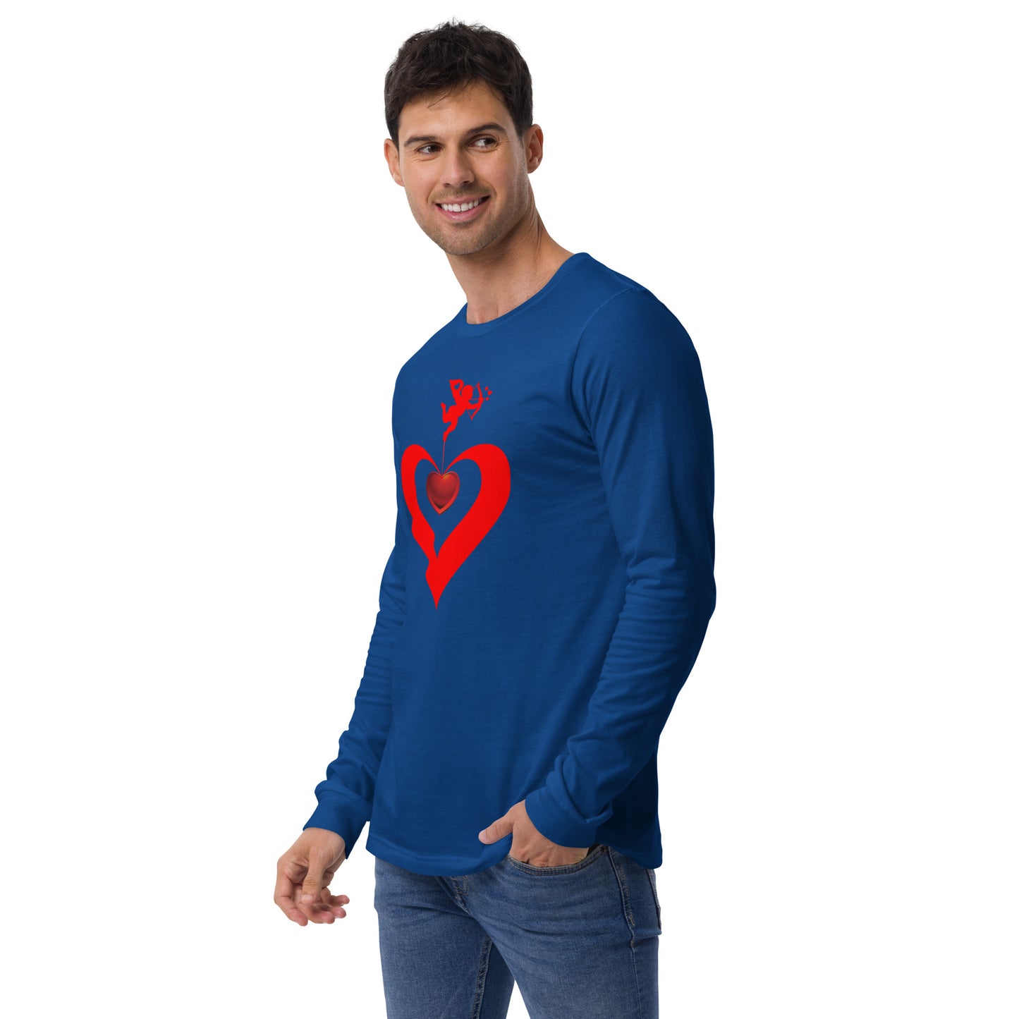 Valentine's Day Unisex lightweight Long Sleeve T shirt