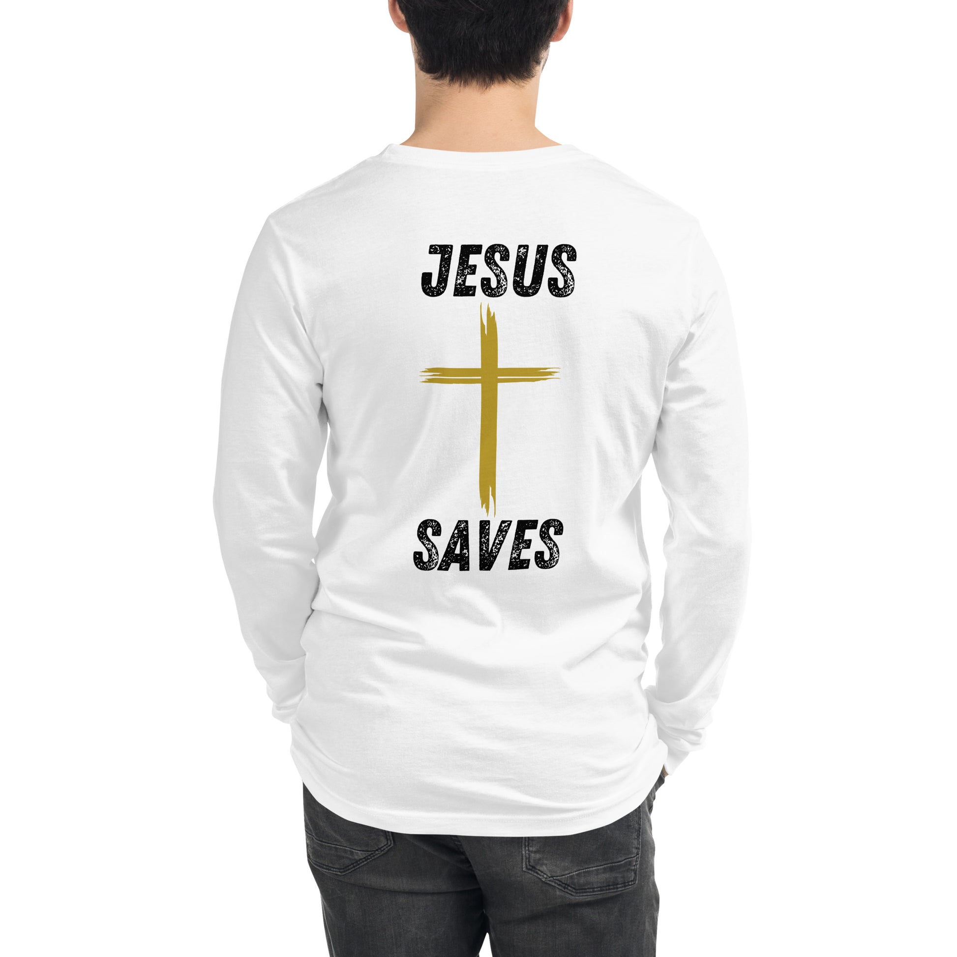 Jesus Trumps All Christian lightweight Long Sleeve T Shirt Unisex