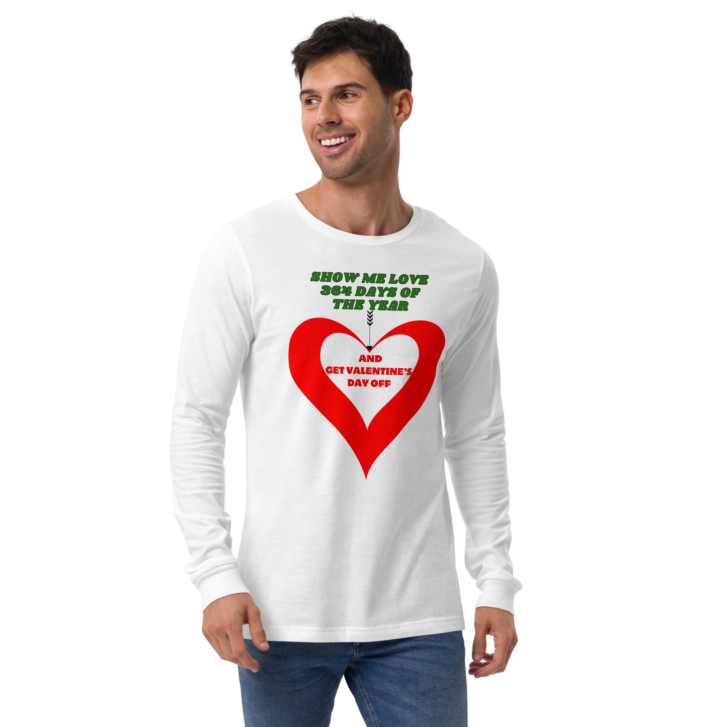 Valentine's Day Unisex Long Sleeve T shirt