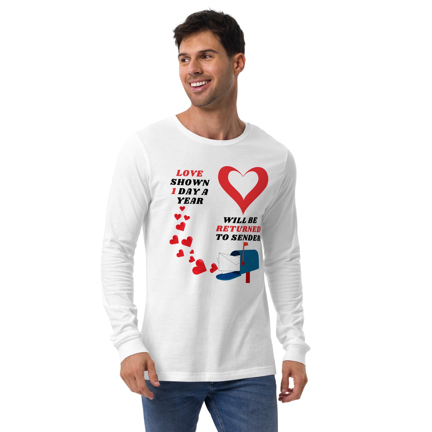 Valentine's Day Unisex Long Sleeve T shirt