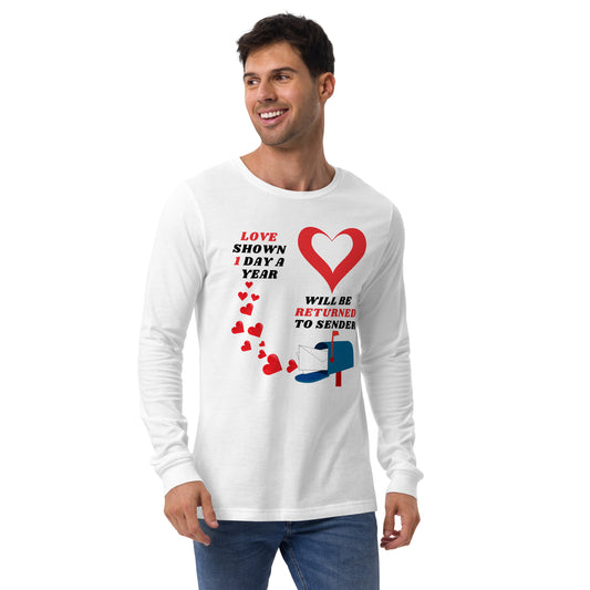Valentine's Day Unisex Long Sleeve T shirt