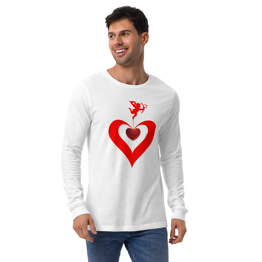 Valentine's Day Unisex lightweight Long Sleeve T shirt