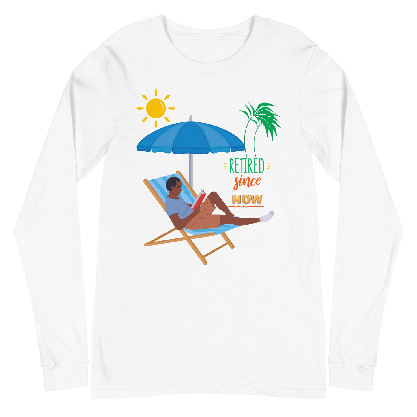 Retirement Vacation Inspirational  lightweight Long Sleeve T shirt