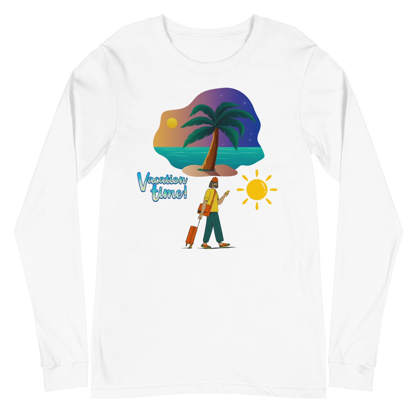 Vacation Inspirational long sleeve T Shirt