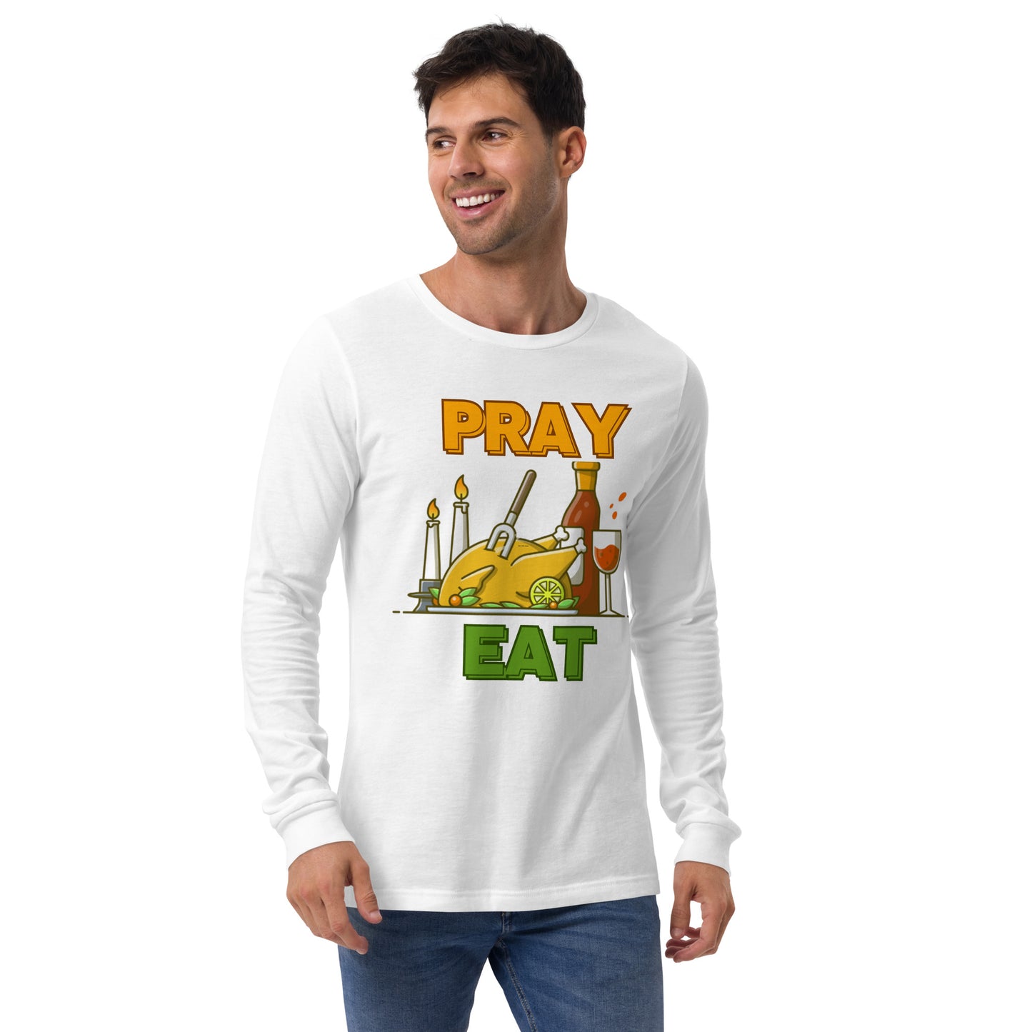 Thanksgiving lightweight Long Sleeve T Shirt Unisex