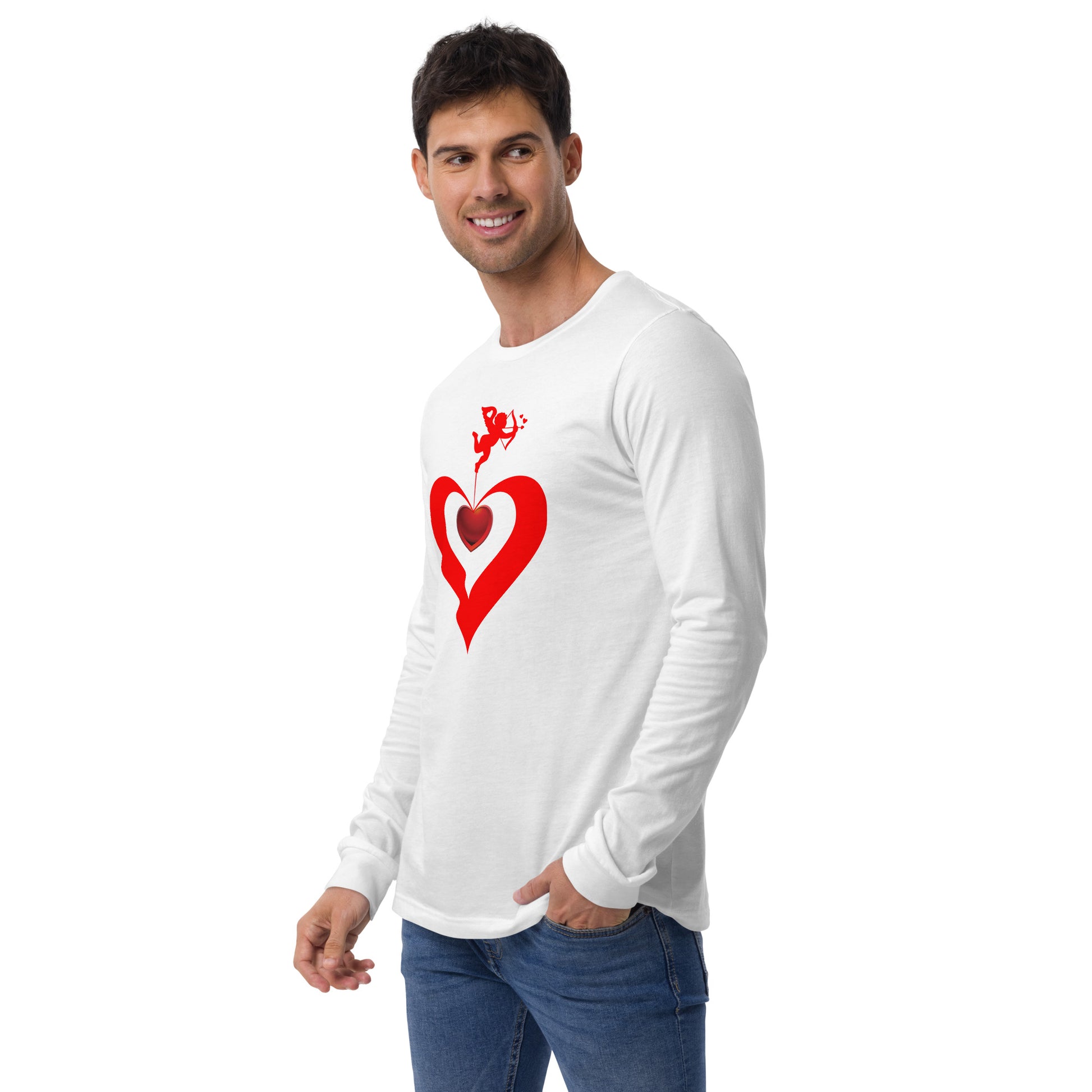 Valentine's Day Unisex lightweight Long Sleeve T shirt