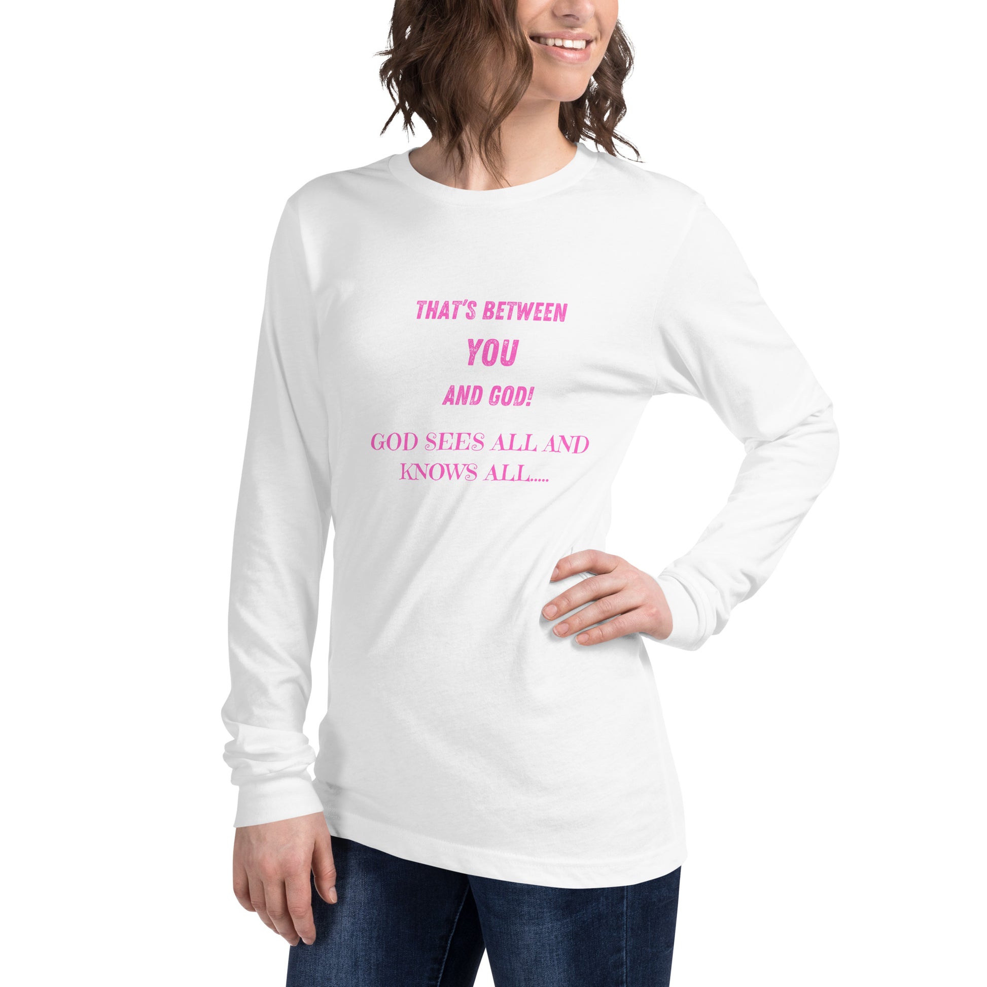 Christian Inspirational  lightweight Long Sleeve T shirt