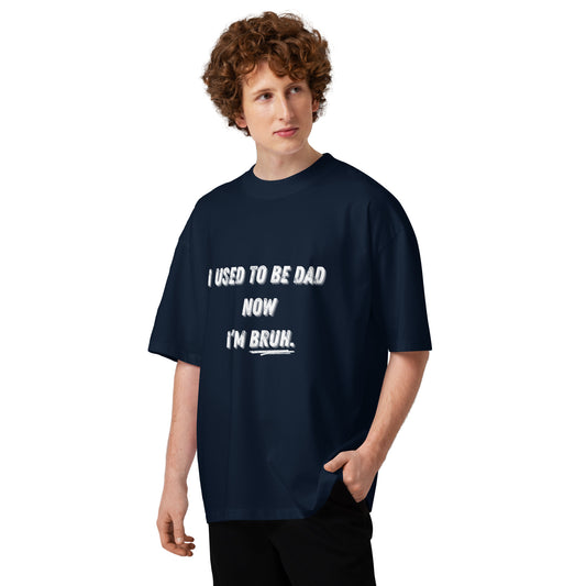 Father's Day Inspirational Oversized High Neck T Shirt