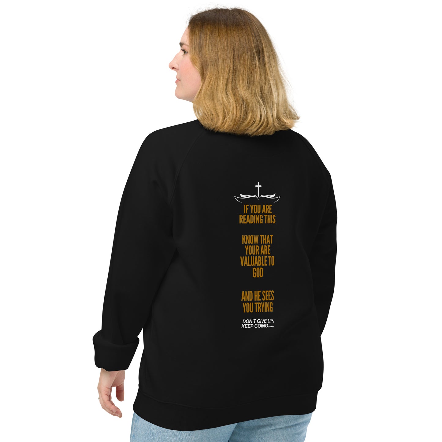 Valuable To God Christian Faith Base Inspirational Sweatshirt