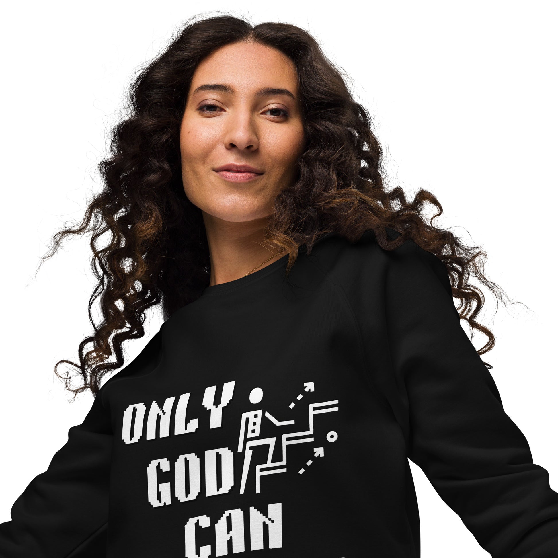 Inspirational organic sweatshirt Unisex