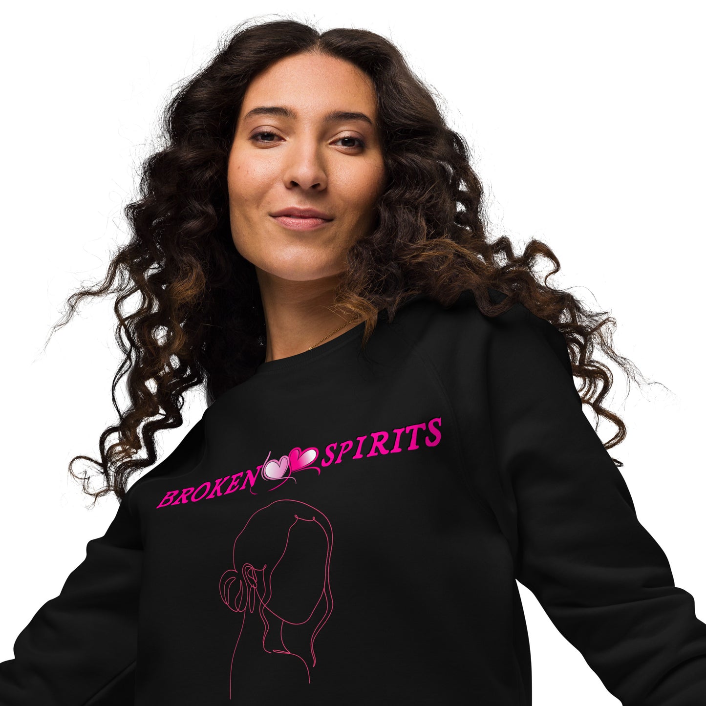 Inspirational organic sweatshirt Unisex