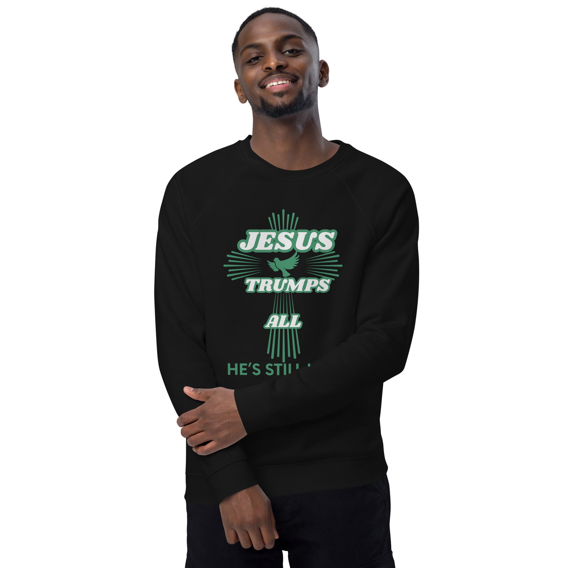 Jesus Trumps All Christian Inspirational Hoodie Unisex