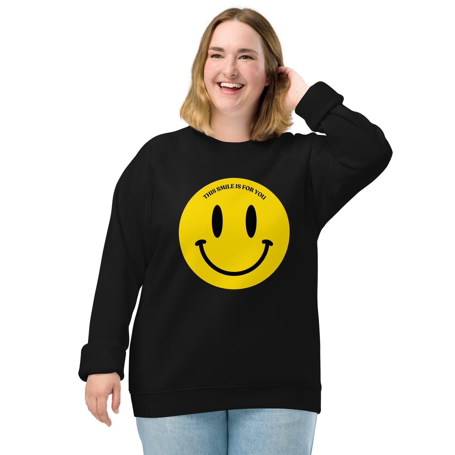 Smile Motivational Sweatshirt Unisex