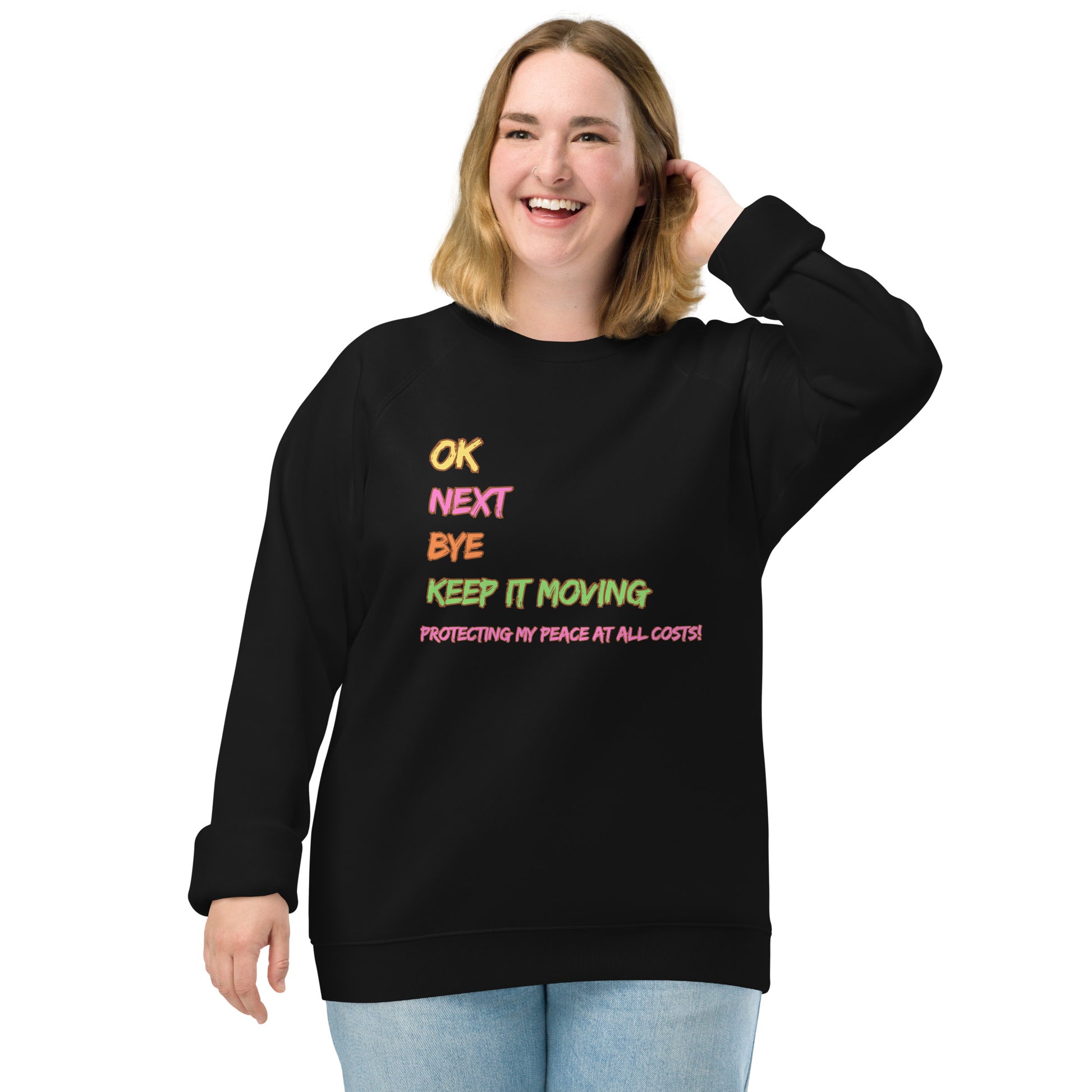 Protecting My Peace Motivational sweatshirt Unisex