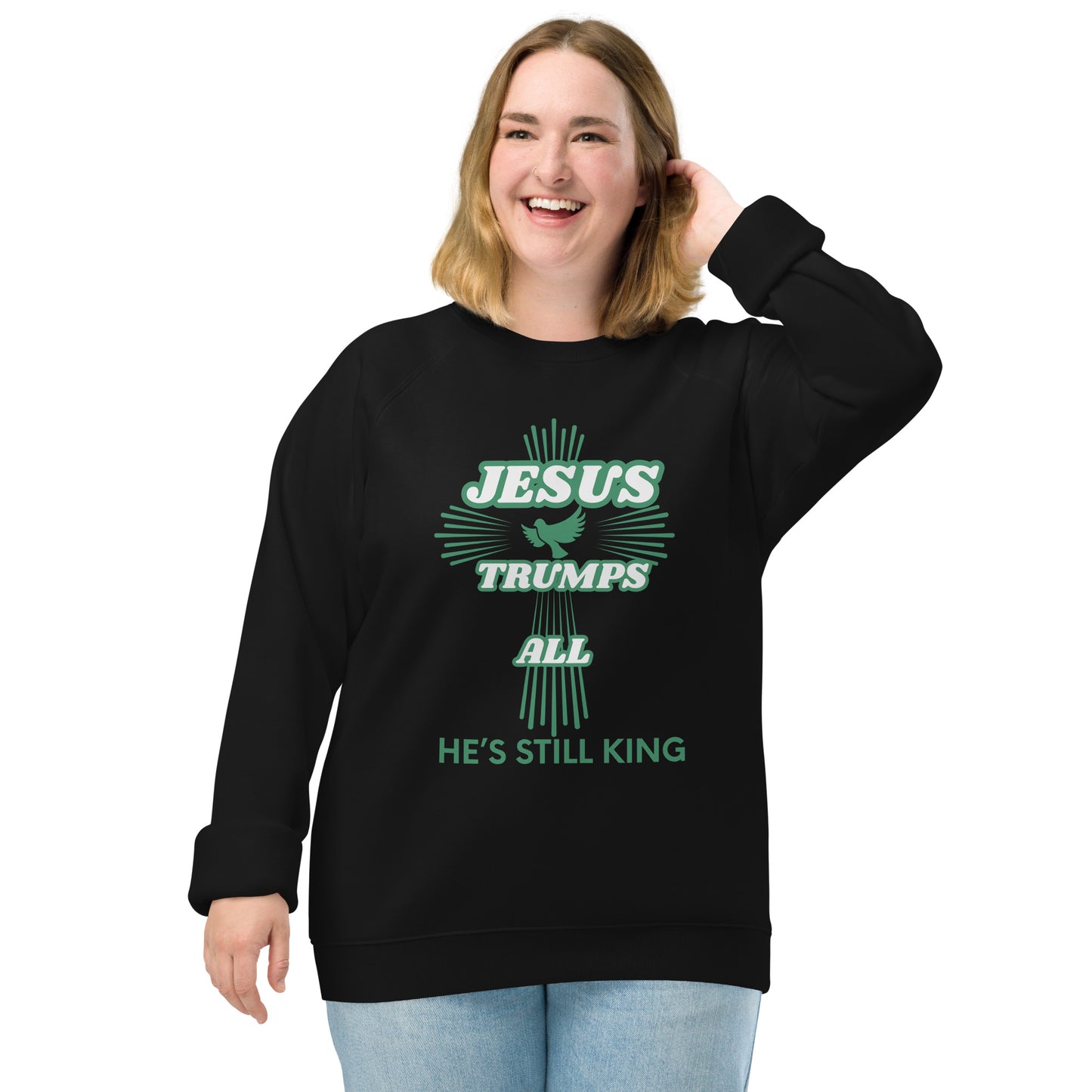 Jesus Trumps All Christian Inspirational Hoodie Unisex