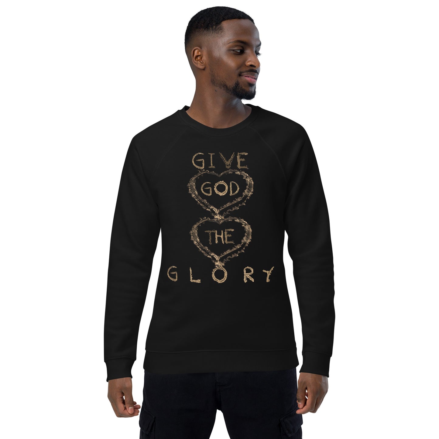 Give God The Glory Christian Inspirational Sweatshirt Unisex