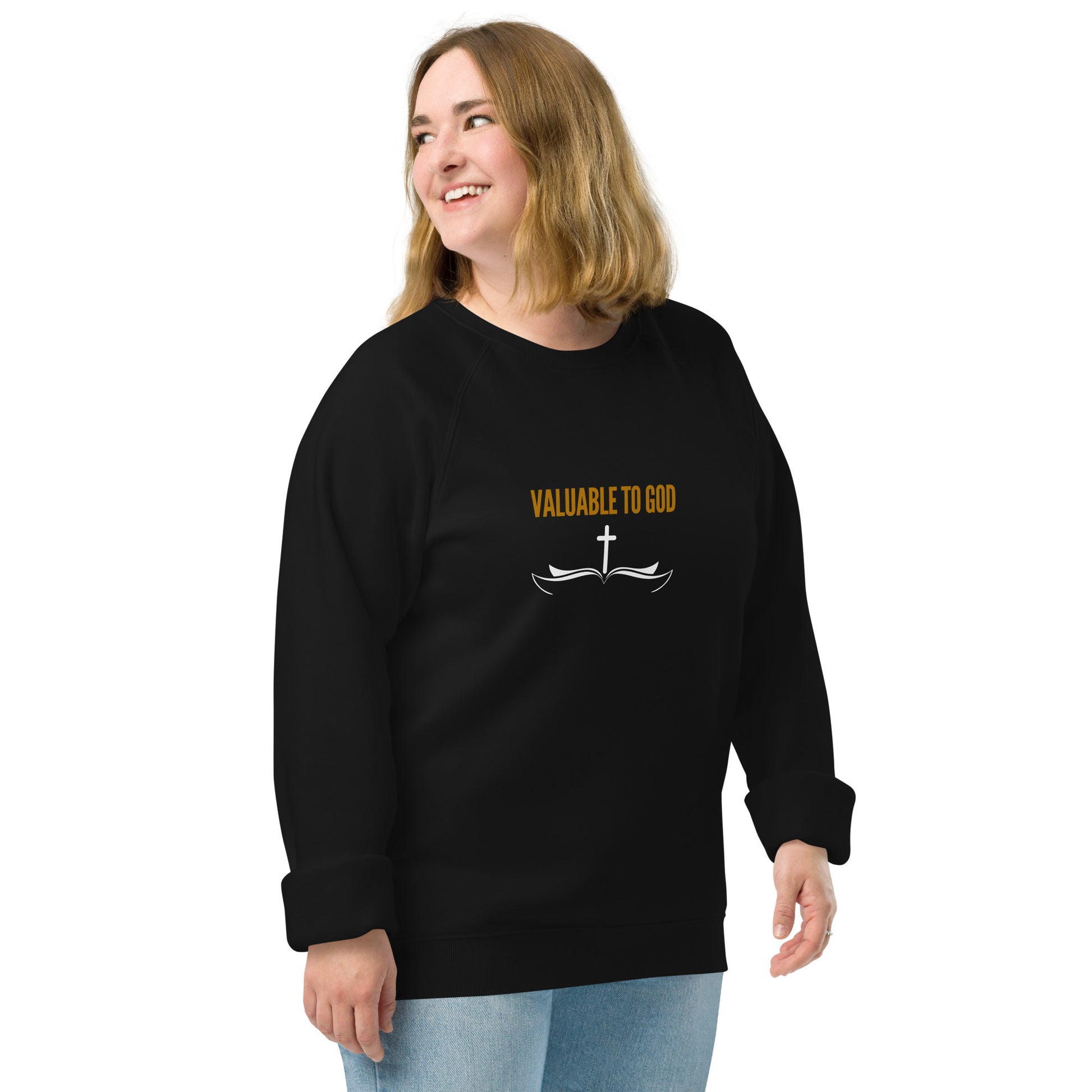 Valuable To God Christian Faith Base Inspirational Sweatshirt