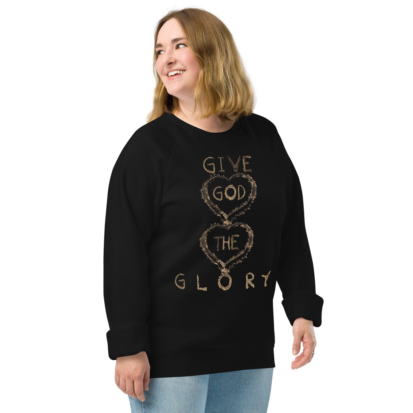 Give God The Glory Christian Inspirational Sweatshirt Unisex