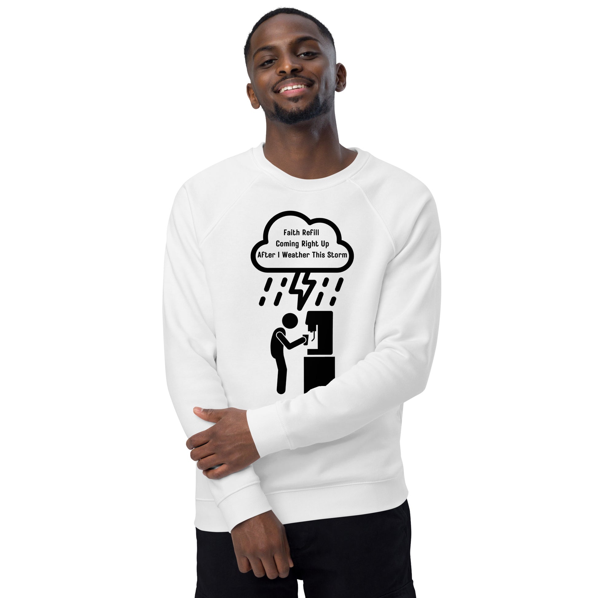 Faith Refill Inspirational Sweatshirt Unisex