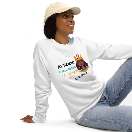 Motivational organic Sweatshirt unisex