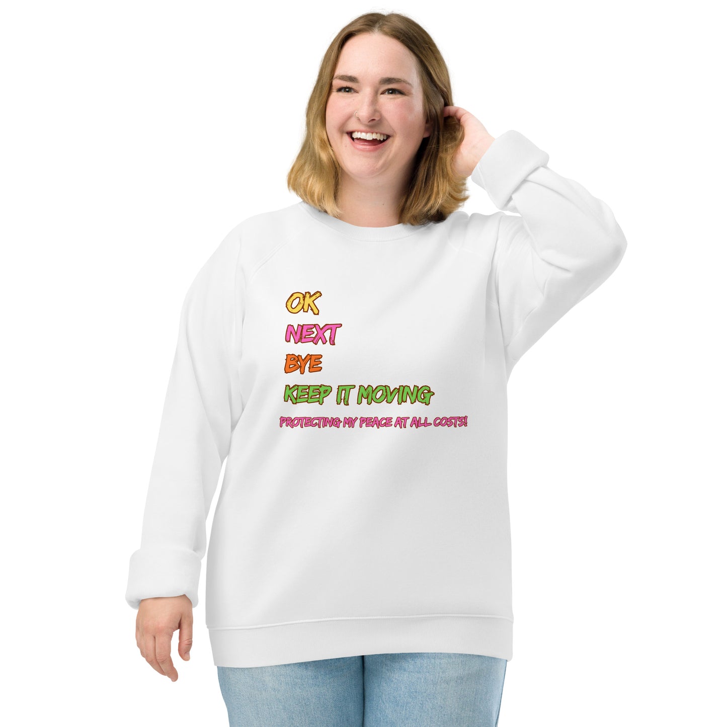 Protecting My Peace Motivational sweatshirt Unisex