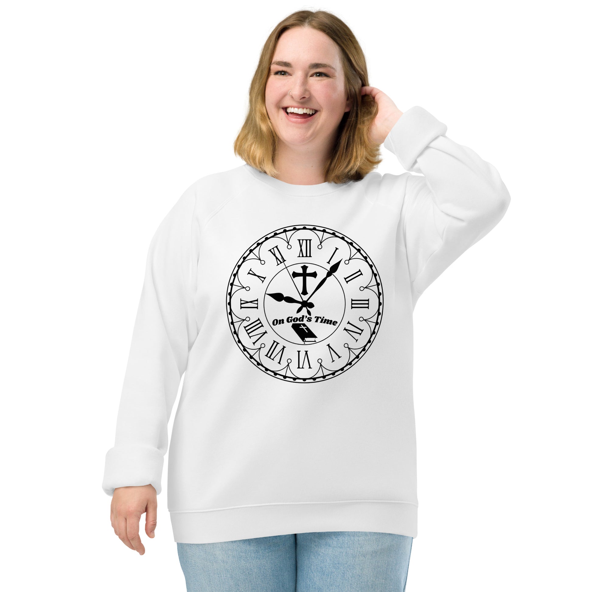 On God's Time Christian Inspirational sweatshirt Unisex