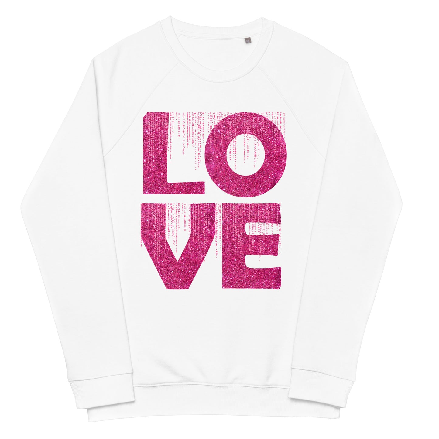 Love Inspirational sweatshirt Unisex organic