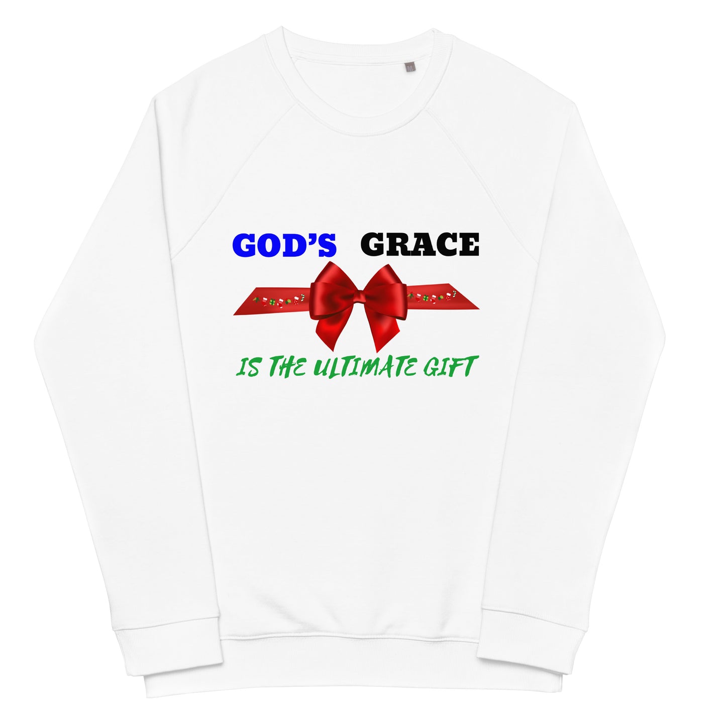 God's Grace Christian Inspirational Christmas Holiday Sweatshirt Unisex