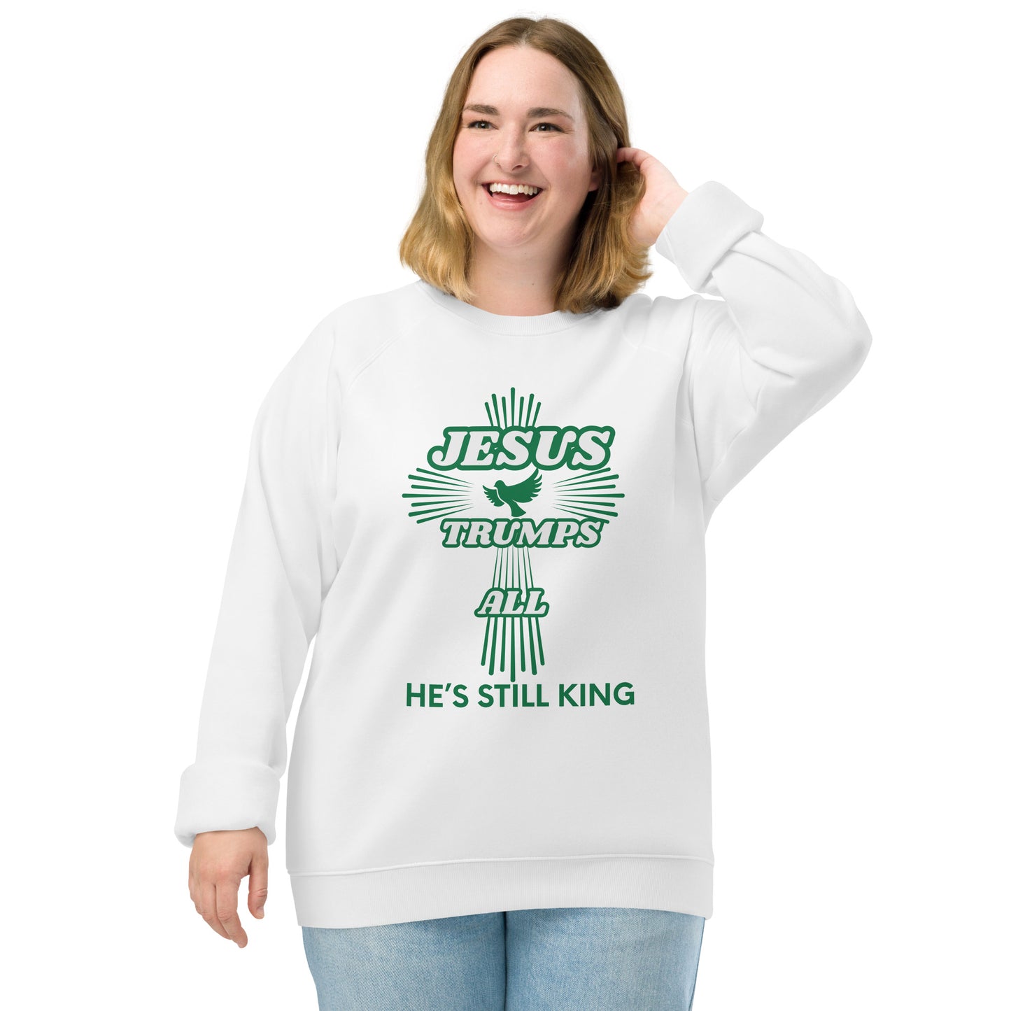 Jesus Trumps All Christian Inspirational Hoodie Unisex