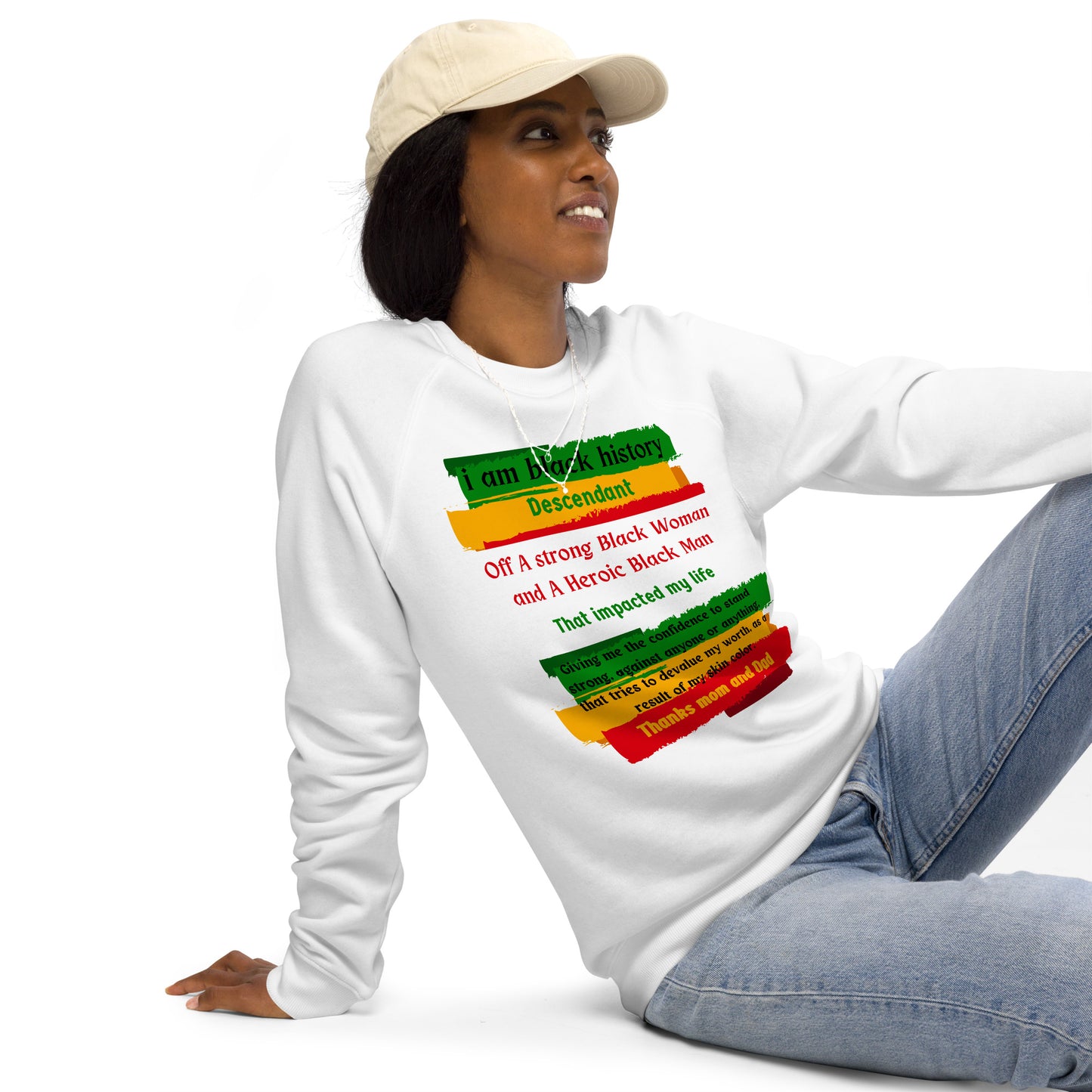 Black History Motivational Sweatshirt Unisex