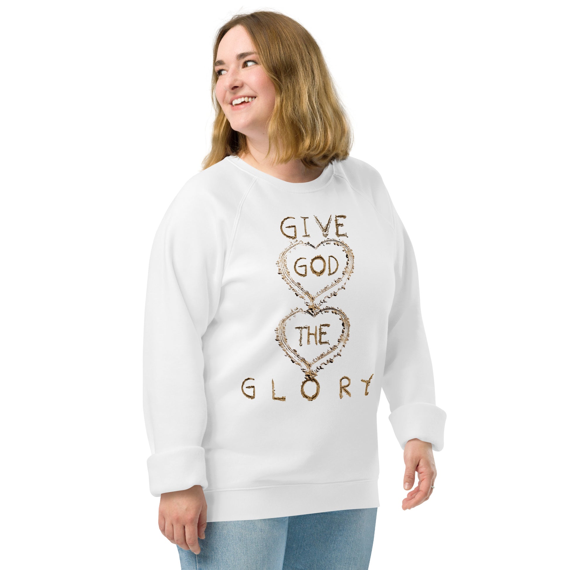 Give God The Glory Christian Inspirational Sweatshirt Unisex