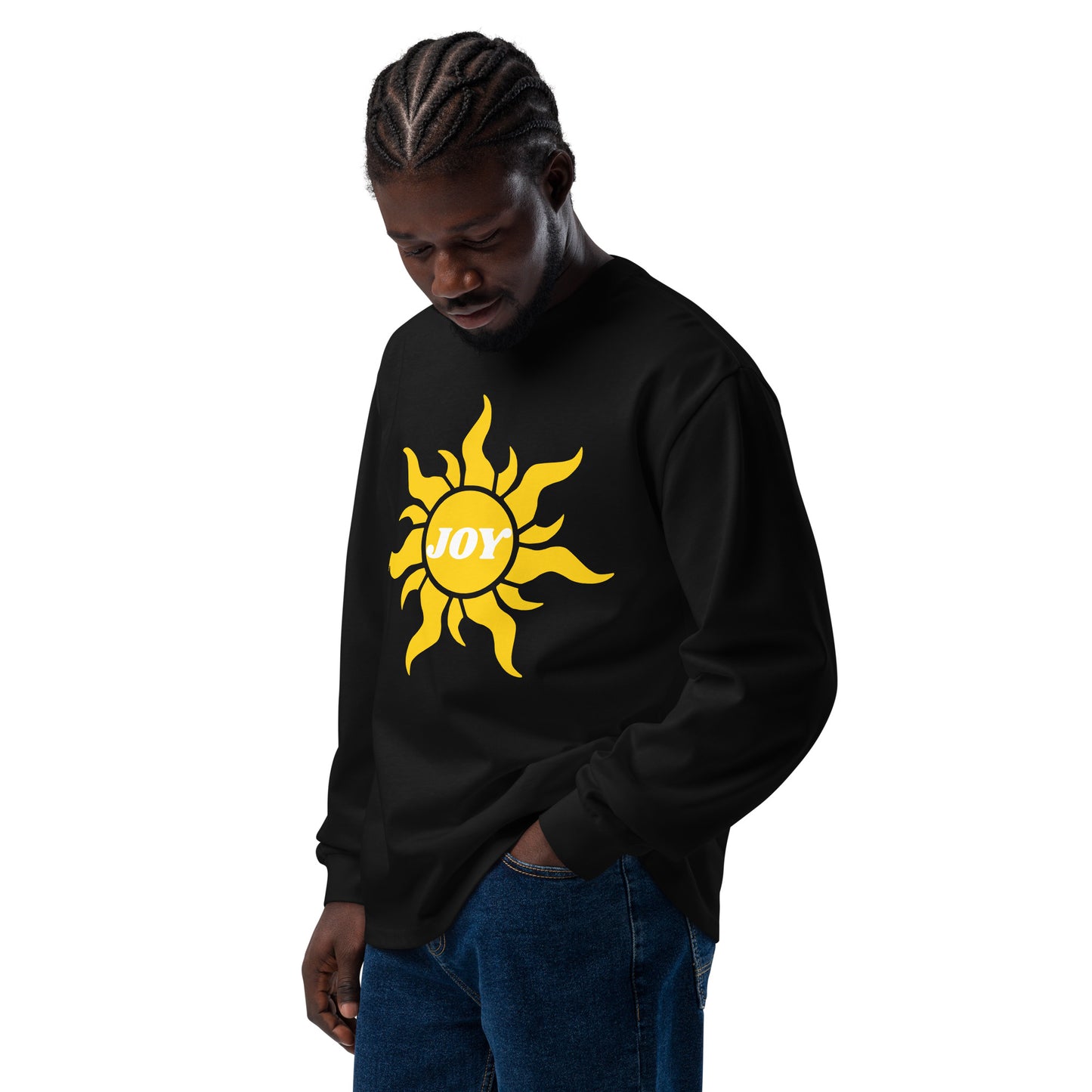 Joy Inspirational Premium heavyweight long Sleeve Shirt