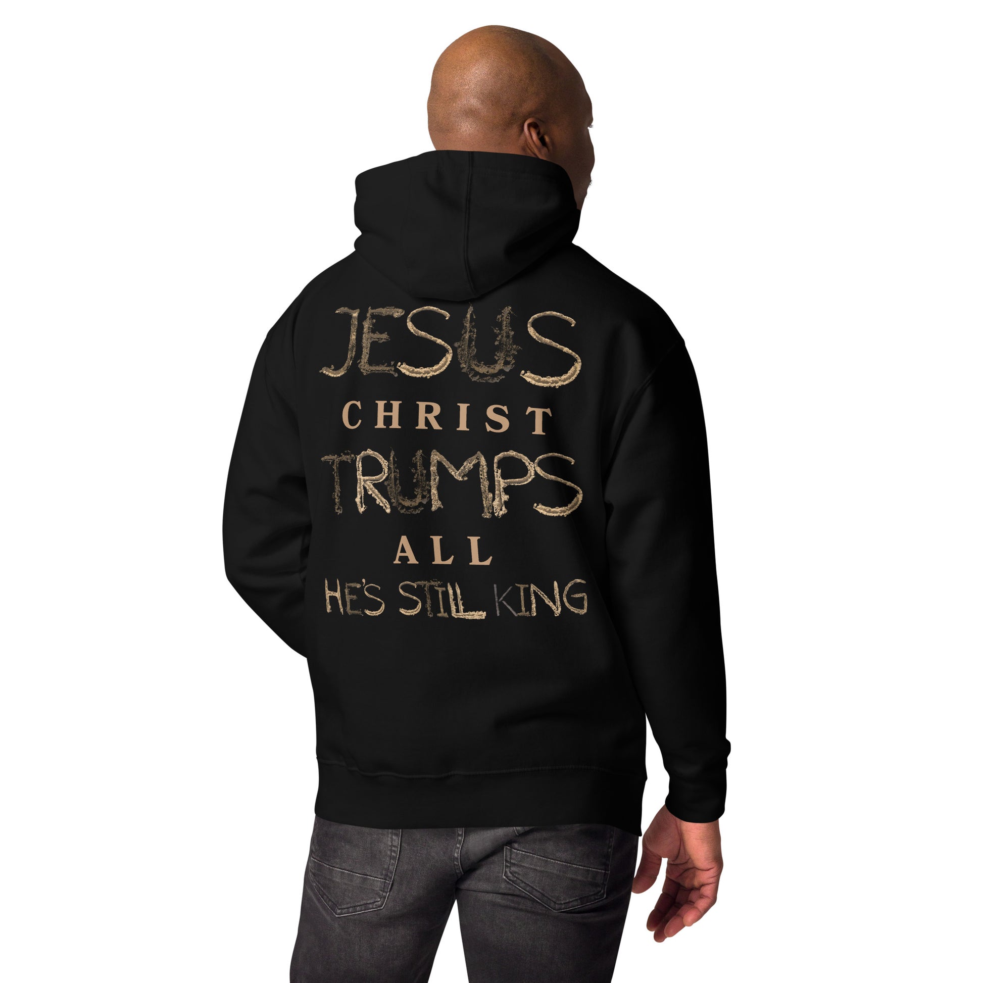 Jesus Christ Trumps All Christian Inspirational Unisex Hoodie