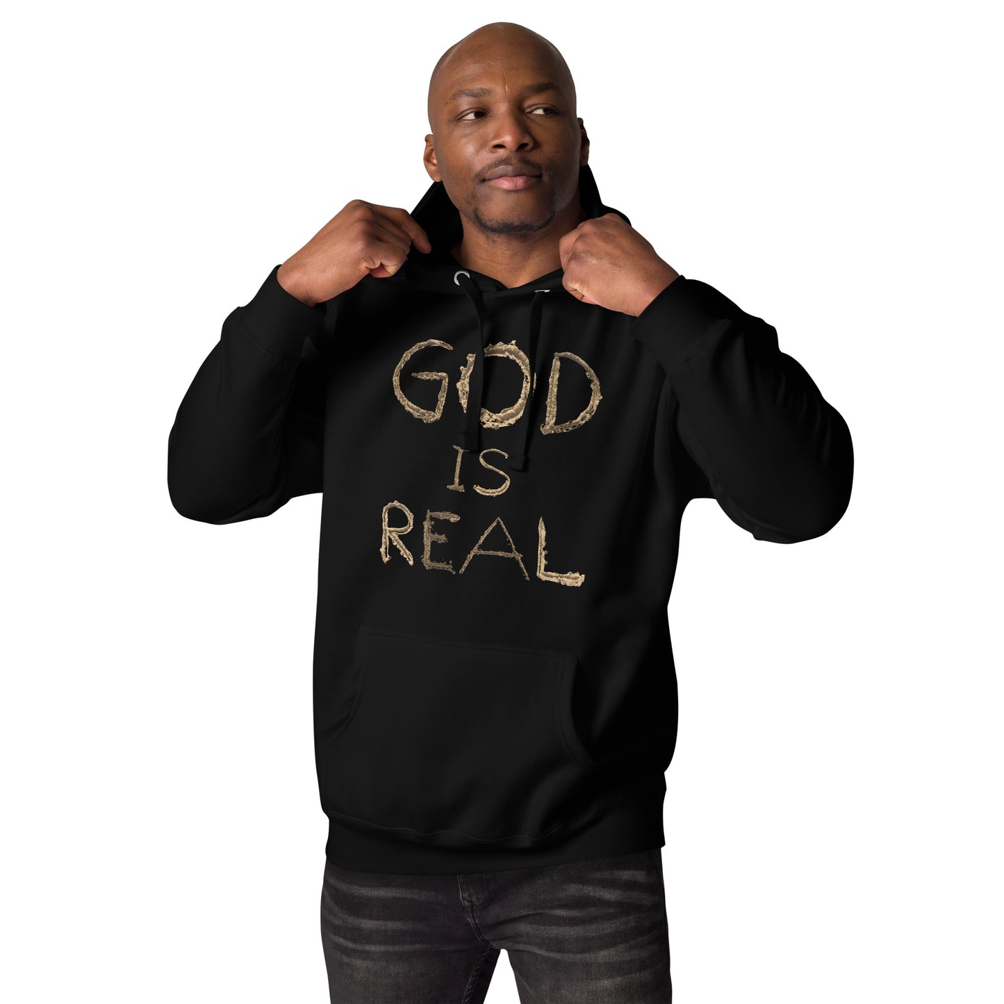 God Is Real Christian Inspirational Hoodie Unisex